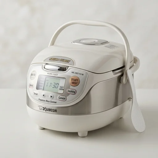 Zojirushi Neuro Fuzzy Rice Cooker (NS-ZCC10/18) — view 2